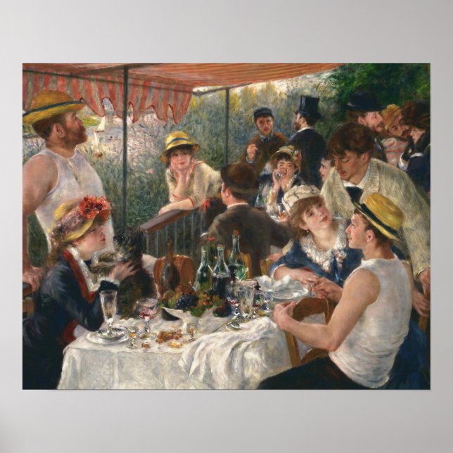 Auguste Renoir - Luncheon the Boating Party Poster (Framsidan)