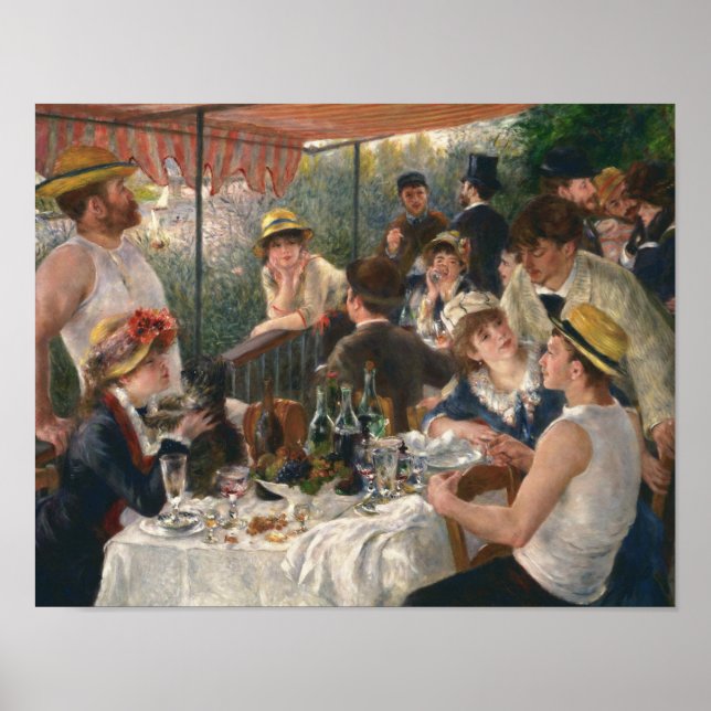 Auguste Renoir - Luncheon the Boating Party Poster (Framsidan)