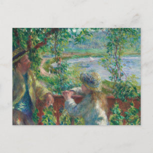 Auguste Renoir - nära Sjö Vykort