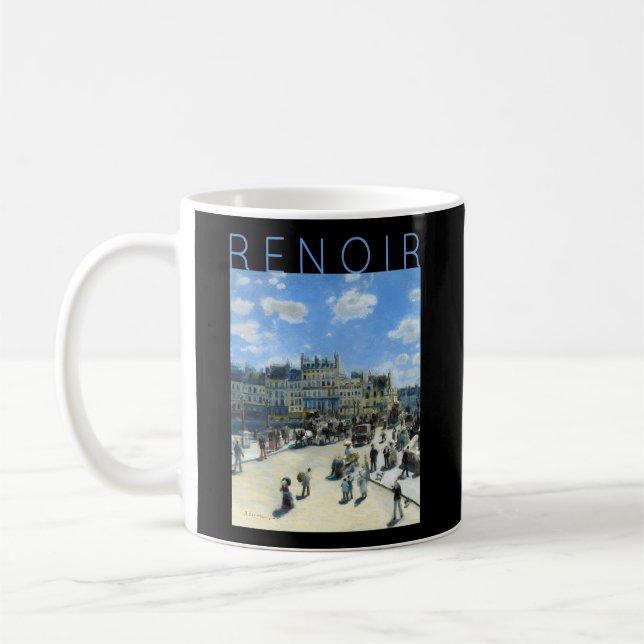 Auguste Renoir Pont-Neuf Kaffemugg (Vänster)