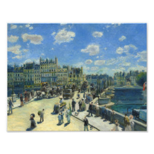 Auguste Renoir - Pont Neuf, Paris Fototryck