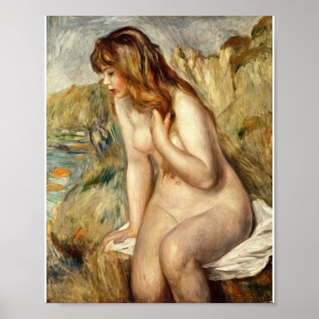 Auguste Renoir - säte på Sten Poster (Framsidan)