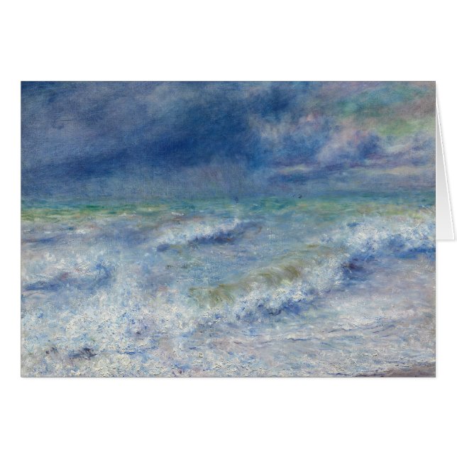 Auguste Renoir - Sjölandskap Hälsningskort (Framsidan Horizontal)