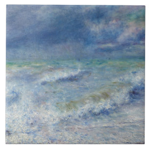 Auguste Renoir - Sjölandskap Kakelplatta