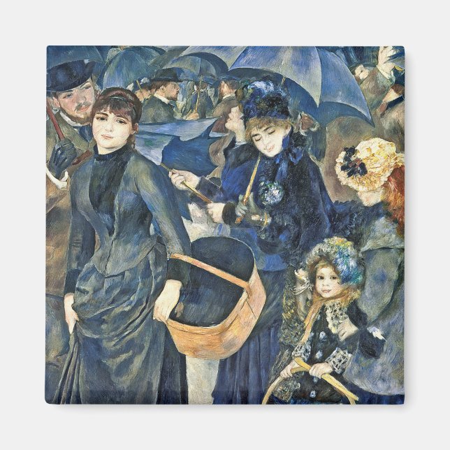 Auguste Renoir - Umbrellas Magnet (Framsidan)