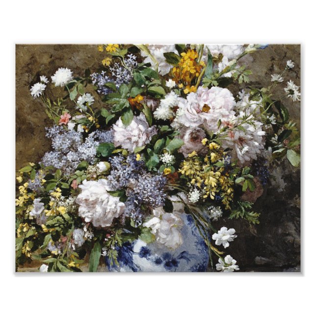 Auguste Renoir - Vår Bouquet .Vår Fototryck (Framsidan)