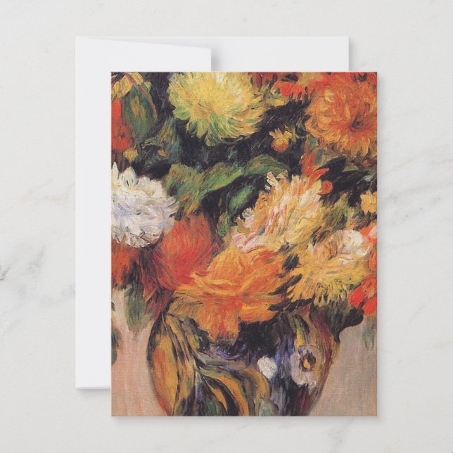 Auguste Renoir - Vas i blommor (Framsida)