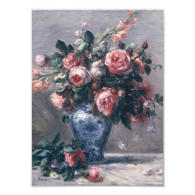 Auguste Renoir - Vas i Ro Fototryck (Framsidan)