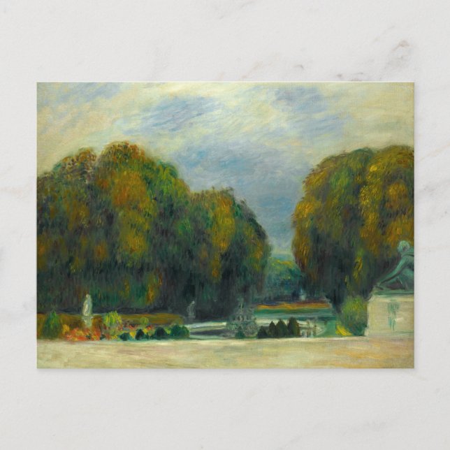 Auguste Renoir - Versailles Vykort (Framsida)