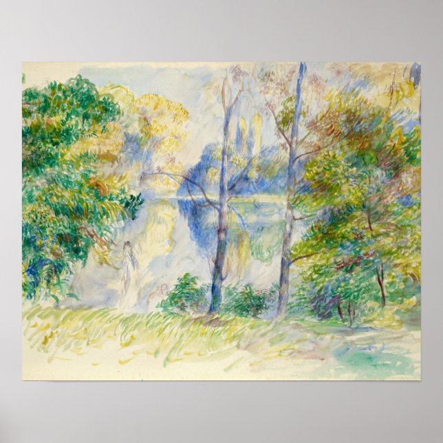Auguste Renoir - View of a Park Poster (Framsidan)
