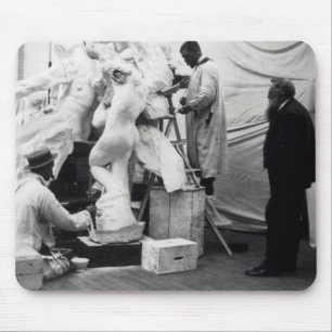 Auguste Rodin i hans Paris studio Musmatta