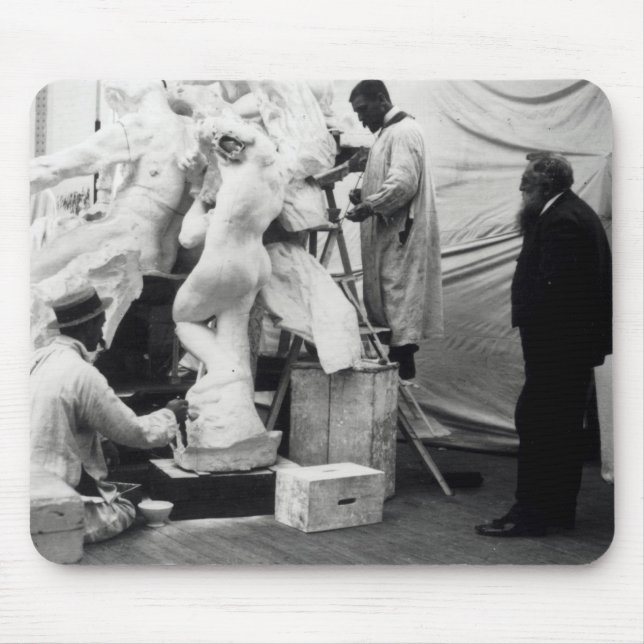 Auguste Rodin i hans Paris studio Musmatta (Framsidan)