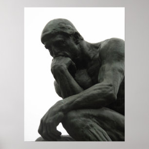 Auguste Rodin Pensieve Poster