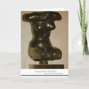 Auguste Rodin Sculpture Kort