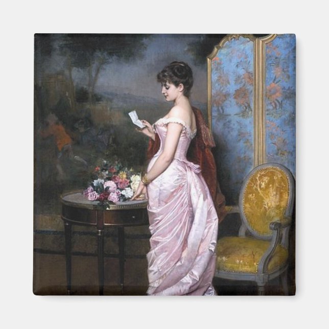 Auguste Toulmouche Magnet (Framsidan)