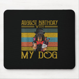 Augusti Birthday with My Gordon Setter Hund 2020 Musmatta