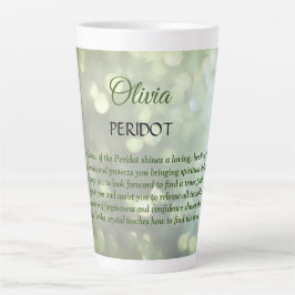 Augusti Birthstone Peridot-design