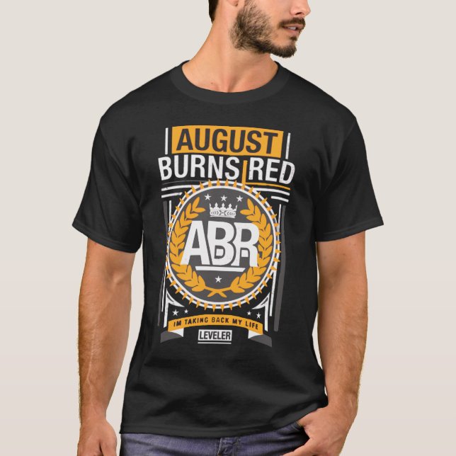 Augusti Burns Red T Shirt (Framsida)