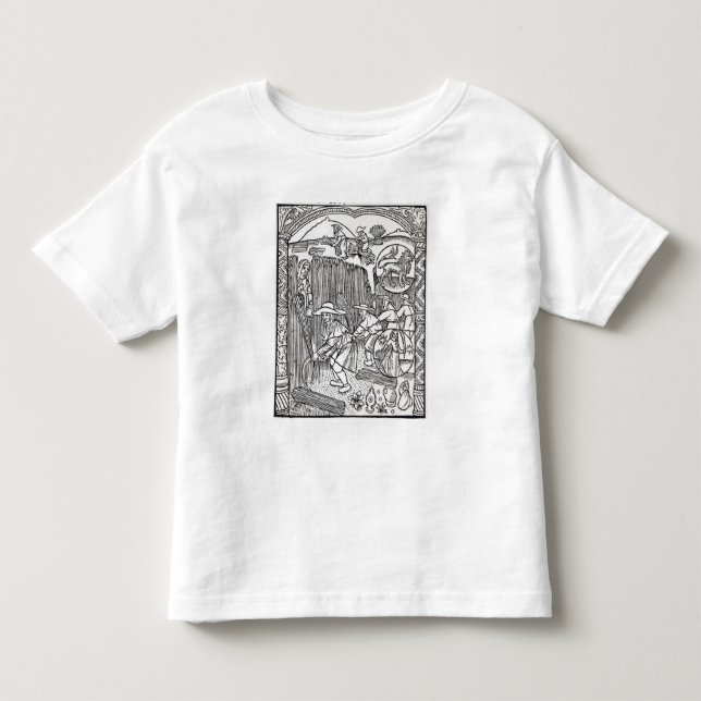 Augusti från en herde kalender tee (Framsida)