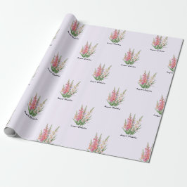 Augusti Gladiolus Blommor Presentpapper