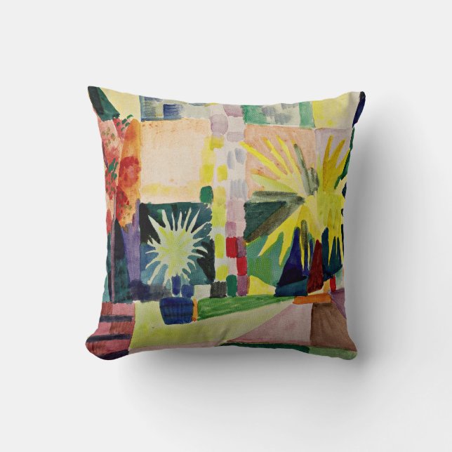 Augusti Macke: Garden på Sjö Thun Kudde (Framsida)