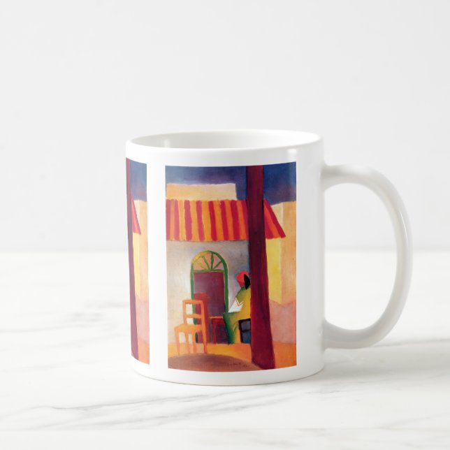 Augusti Macke - turkisk Cafe mig Kaffemugg (Höger)