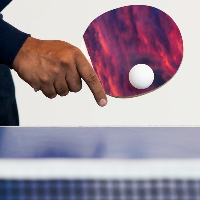 augusti röd pingisracket (Insitu)