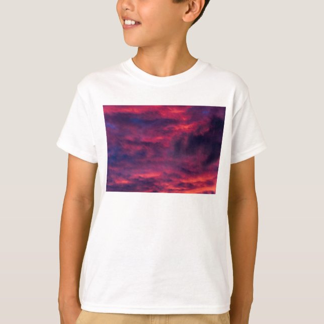 augusti röd t shirt (Framsida)