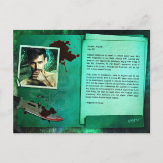 Augusti-vykort Vykort