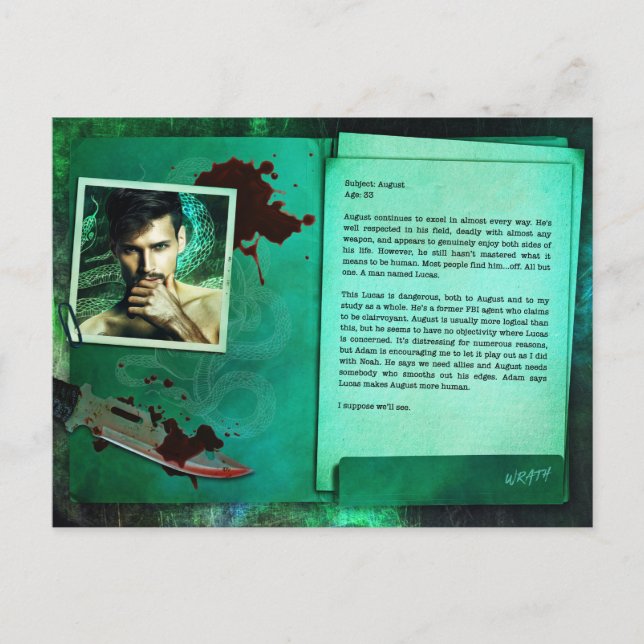 Augusti-vykort Vykort (Framsida)