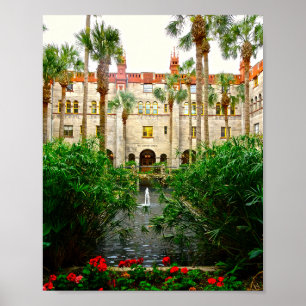 Augustine Florida Lightner Museum Printable Art Poster