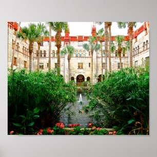 Augustine Florida Lightner Museum Printable Art Poster