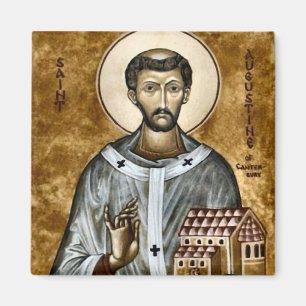 Augustine of Canterbury Orthodox Christian Magnet