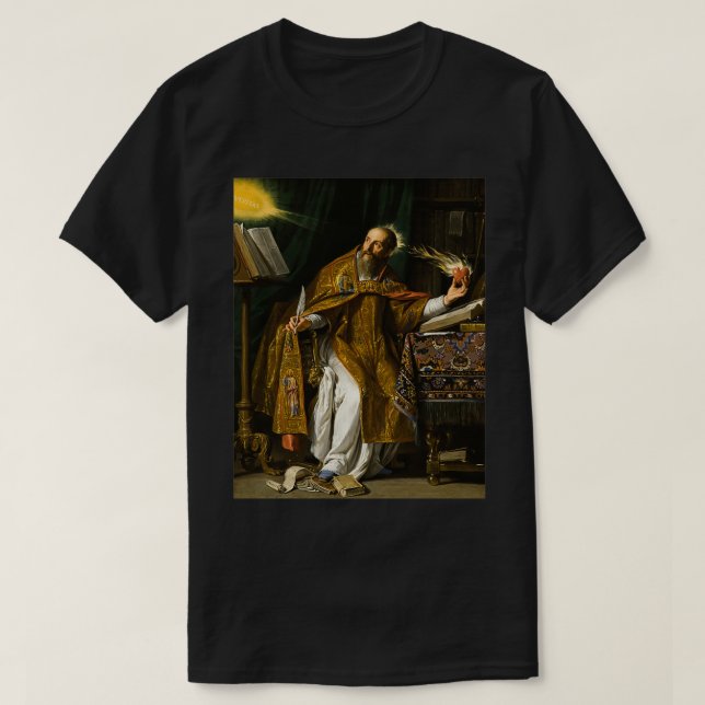 Augustine of Hippo T Shirt (Design framsida)