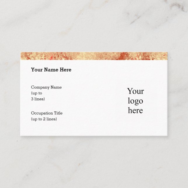 Augustine Sketch I Logotyp Std. Personlig Visitkort (Framsida)