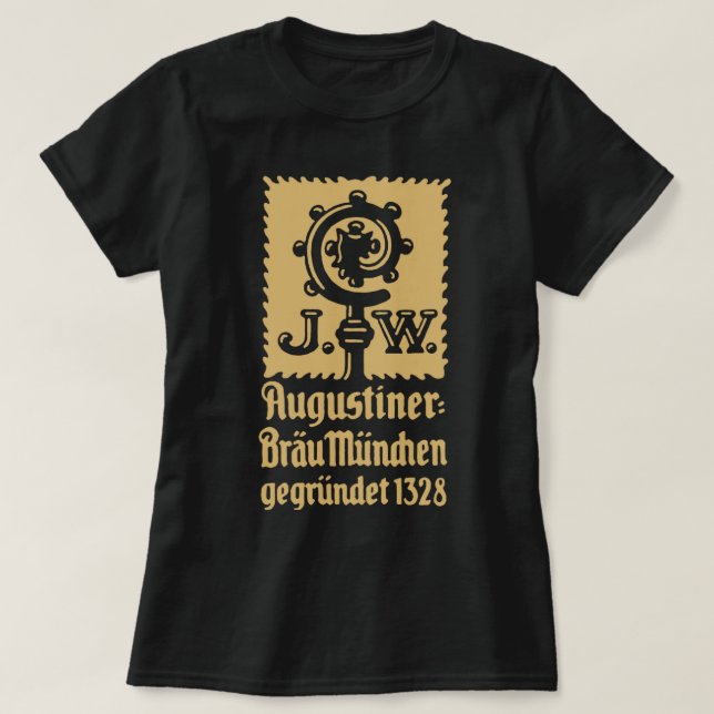 AUGUSTINER BRAU T SHIRT (Design framsida)