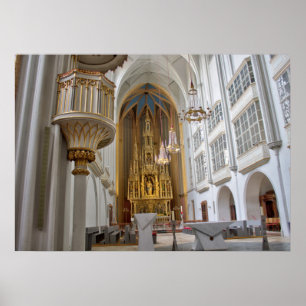 Augustinerkirche, Wien, Österrike Poster