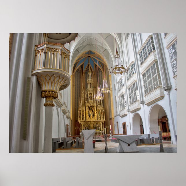 Augustinerkirche, Wien, Österrike Poster (Framsidan)