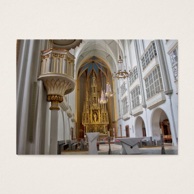 Augustinerkirche, Wien, Österrike Visitkort (Framsidan)