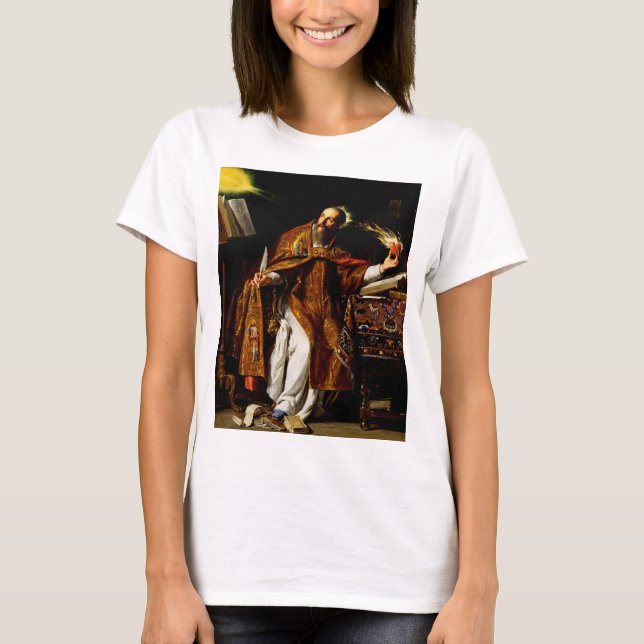 Augustinus av Hippo T Shirt (Framsida)