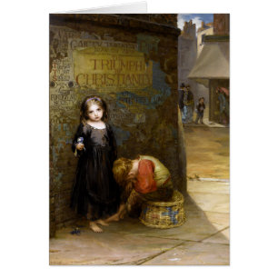 Augustus Edwin Mulready: Uncared-För Hälsningskort