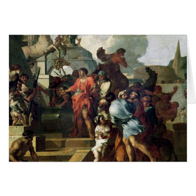 Augustus för graven av Alexander III Hälsningskort (Framsidan Horizontal)