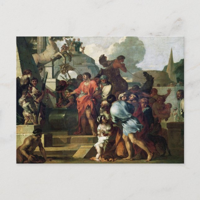 Augustus före Grav i Alexander III Vykort (Framsida)