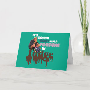 Augustus Gloop - A Fortune in Fudge Kort