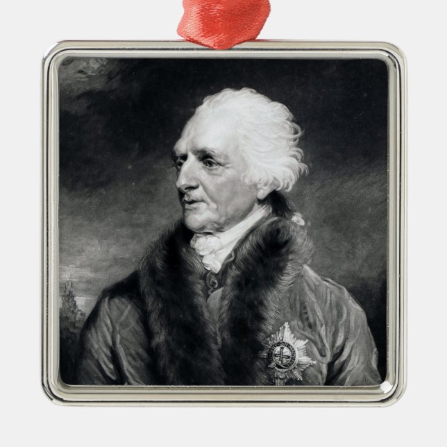 Augustus Henry Fitzroy Julgransprydnad Metall (Framsidan)