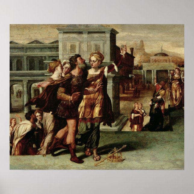 Augustus och Tiburtine Sibyl, 1540-50 Poster (Framsidan)