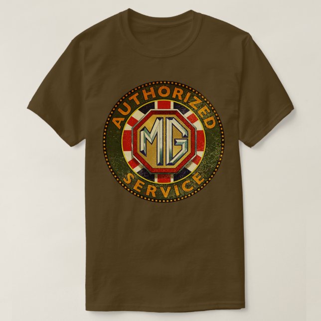 Auiszed Service MG T Shirt (Design framsida)