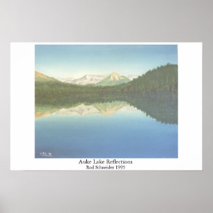 Auke Sjö Reflection Poster