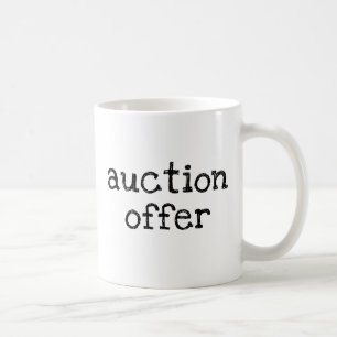 Auktionserbjudande Kaffemugg