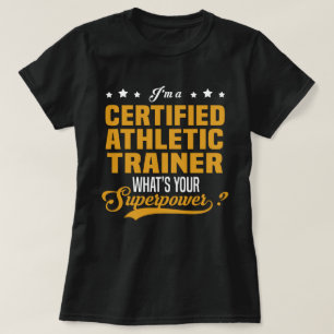 Auktoriserad Athletic Trainer T Shirt